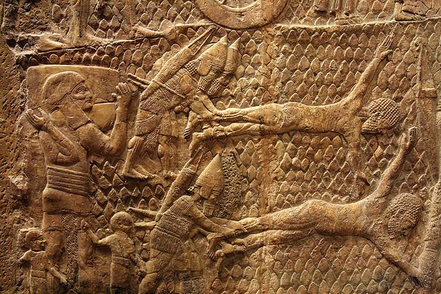 Likumpārkāpējus soda bargi... Autors: Kinkažu Asīrieši – seno laiku viskareivīgākā tauta