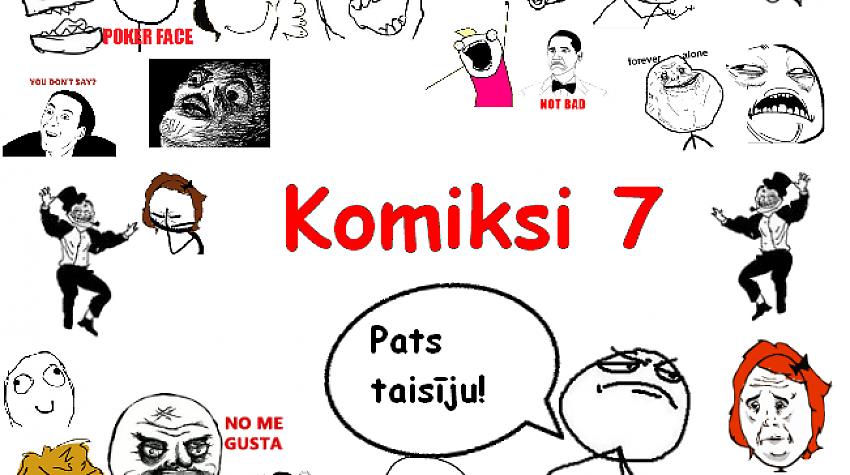 Komiksi 7 (paštaisīti).