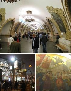 Ne mazāk grezna Maskavā ir arī... Autors: Samaara Pazemes metro māksla