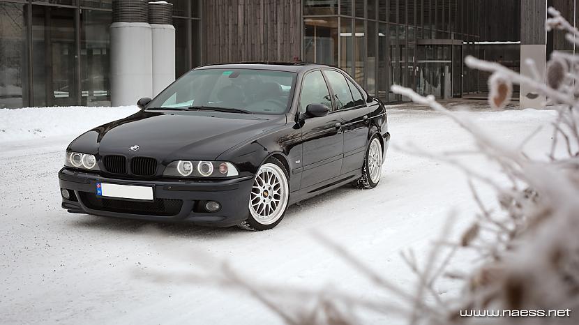 BMW e39 зима