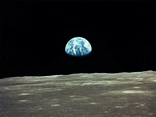 Ja mēs atrastos uz Mēness un... Autors: Fosilija Ko uz Zemes redz no kosmosa?