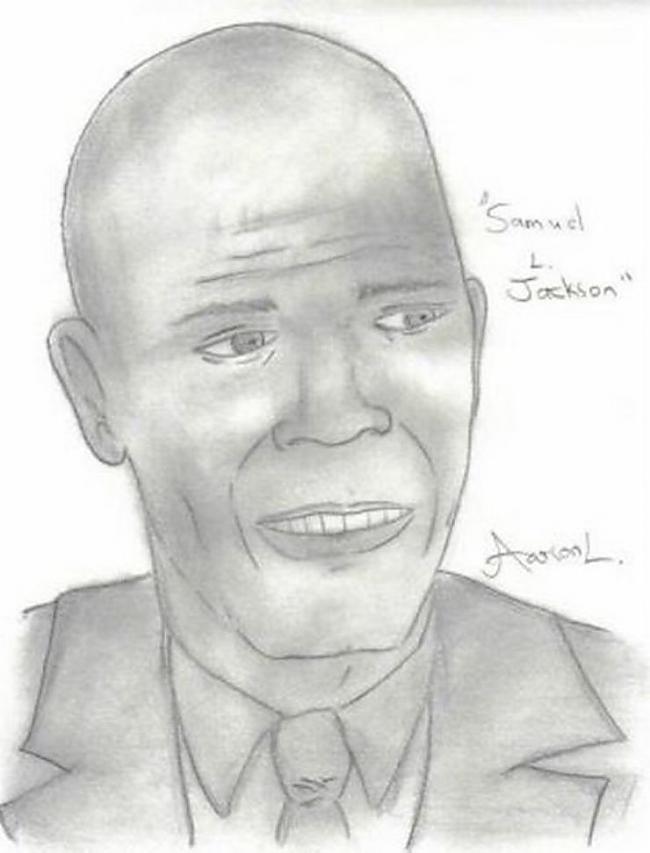 Samuel L Jackson Autors: PRESS Neizdevušies fanu zīmējumi.