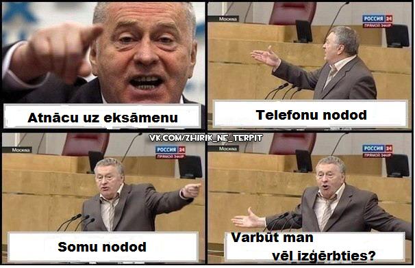  Autors: vitalijs sebeko Tulkotie komiski par Žirinovski