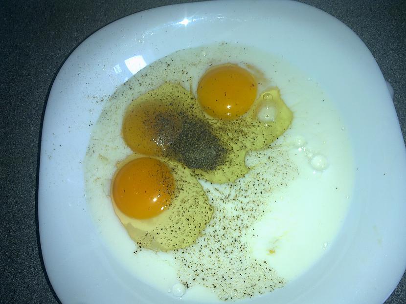 sasitu olas aplēju ar pienu un... Autors: osvalds1 Kellogs vista.