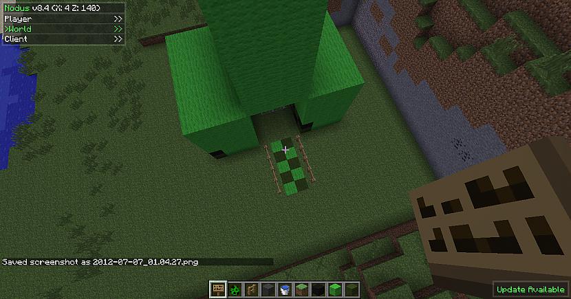 Ceļš uz ieeju Autors: deEKeE Mana Minecraft Creaper Viesumāja