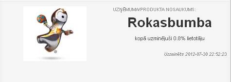 Rokasbumba Autors: Coop draugiem.lv "uzmini logo" 18. līmeņa atbildes