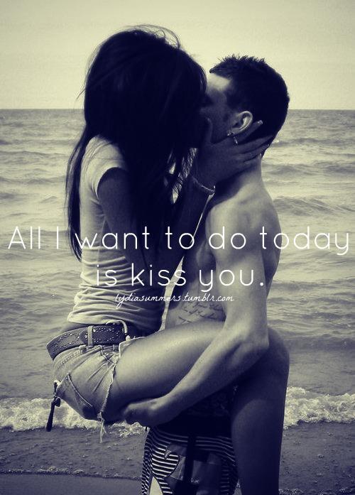  Autors: BlackRose69 All I want to do today is to kiss you, gif <3