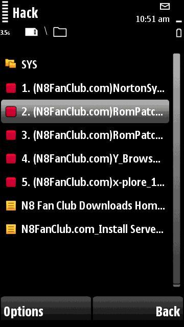 Tagad jāieinstalē ROMPatcher... Autors: Deauth Kā hakot Symbian telefonus