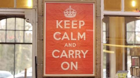 Scaronis bija pēdējais no... Autors: almazza Keep calm an carry on (vēsture).