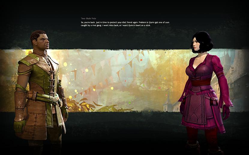 Dialogi  tie ir... Autors: Elizabethe Guild Wars 2