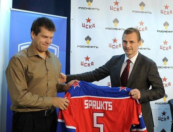 Jānis Sprukts Maskavas... Autors: Hokeja Blogs Latvijas hokejisti KHL klubos pirmsezonā (Foto)