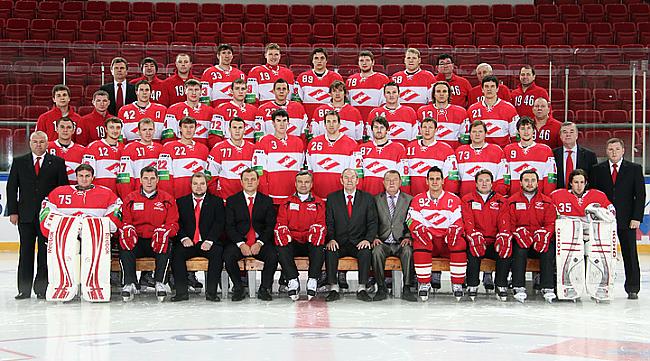 Maskavas quotSpartakquot Autors: Hokeja Blogs KHL komandu kopbildes 2012./2013. gada sezonā 2. daļa