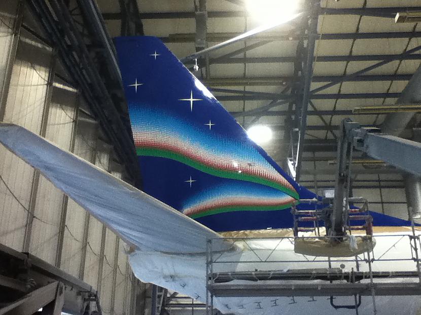  Autors: Rihardio Kā tiek krāsotas lidmašīnas?!