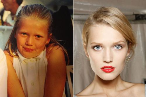 Toni Garrn Autors: BLACK HEART modeles bērnībā!