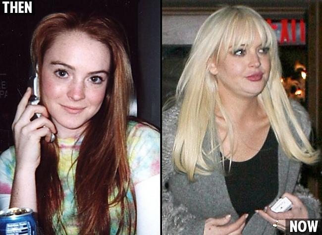 Lindsay Lohan Autors: iFamous Tīņu zvaigznes Tad & Tagad.