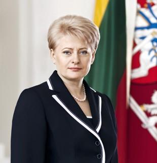 Lietuvas prezidente Dalia... Autors: Fosilija Latvija un Lietuva