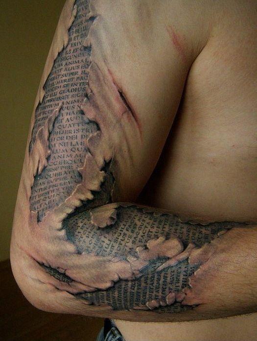  Autors: exkluzīvais Creepily realistic tattoos