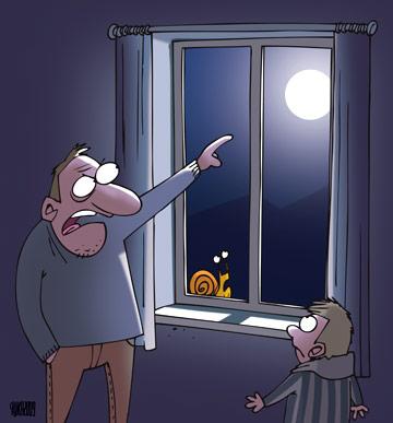 Vēlā vakara stundā mazs puika... Autors: Arizon Vīrs ieskrien bārā ar pistoli...