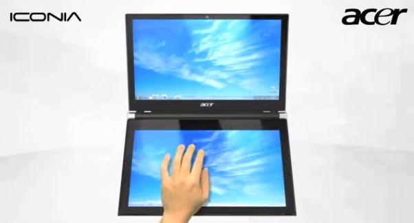  Autors: Deviants Acer Inconia Dual Display Tablet PC +1 cm Tavam draudziņam