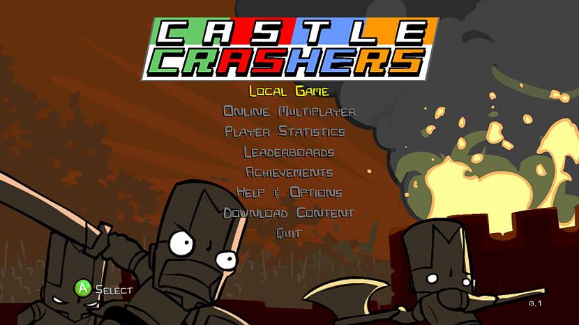 Castle Crashers - slāni visus kas kustās