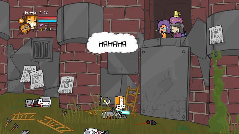 Un te nu arī ir pats zaglīgias... Autors: copythis18 Castle Crashers - slāni visus kas kustās