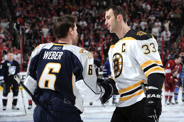 Zdeno Haras un Scaronī Vebera... Autors: Hokeja Blogs 10 lietas, kuras mums pietrūkst NHL lokauta laikā