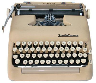 1934 Corona Silent Typewriter Autors: Fosilija Slavenību īpatnējās aizraušanās
