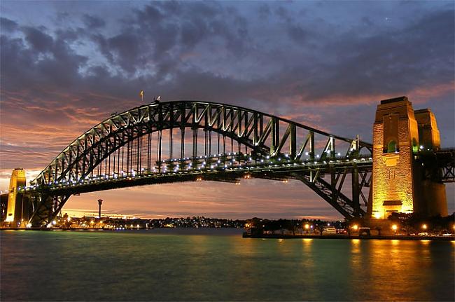 Sydney Harbour Bridge... Autors: Chubijs Populārākie tilti pasaulē.