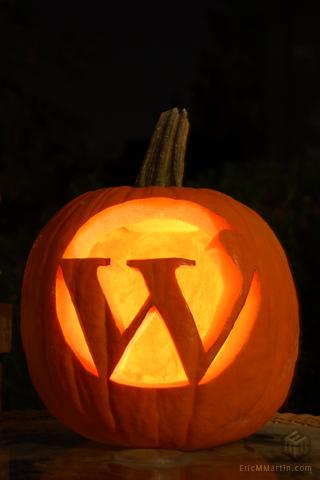 Wordpress logo tie kam... Autors: palabipakreisi Helovīnu ķirbju grebšana