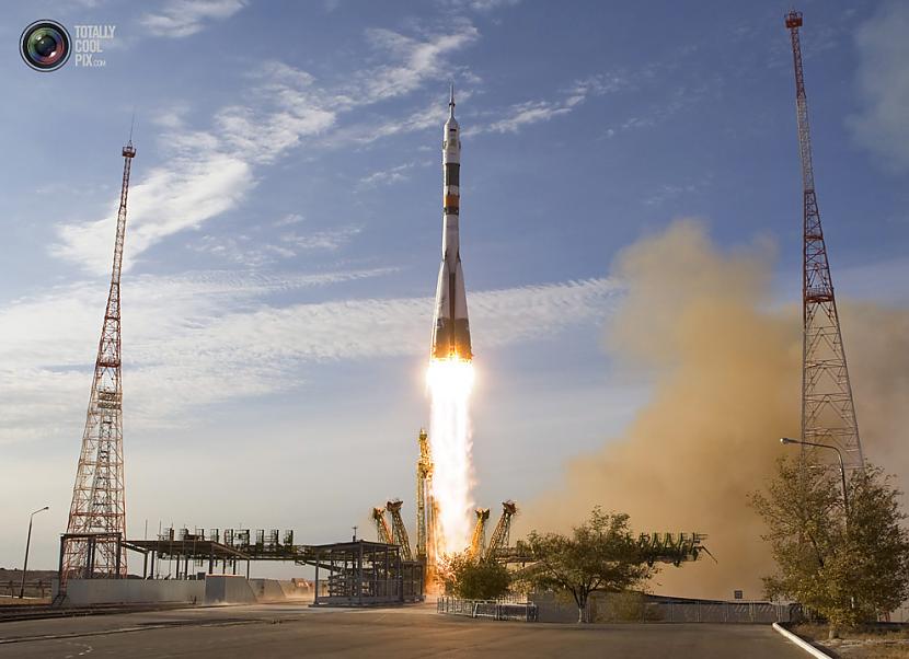 Soyuz TMA06M palaiscaronana... Autors: Johny9 Bilžu paka ar aizvadītās nedēļas iespaidīgākajiem kadriem!