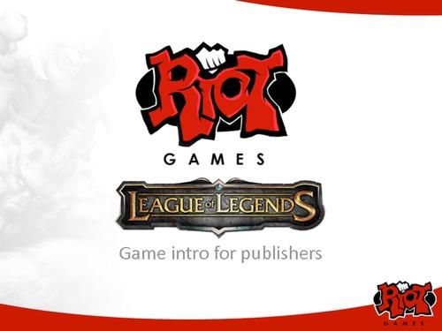 RiotGames ir tie kas scarono... Autors: Brashers League of Legends