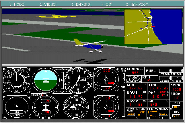 Microsoft Flight simulator... Autors: FUCK YEAH ACID Flight simulator attīstība.