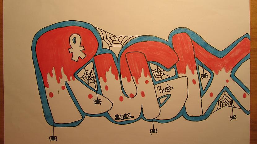  Autors: BoomBoxis Mani zīmējumi graffiti stilā