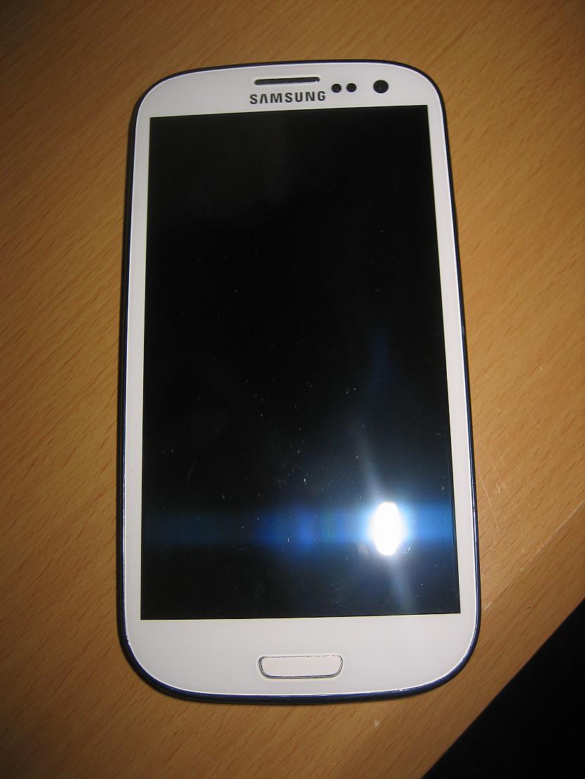 Brīniscaronķīgs galarezultāts Autors: Ahilejs Mainam Samsung Galaxy S3 ekrānu