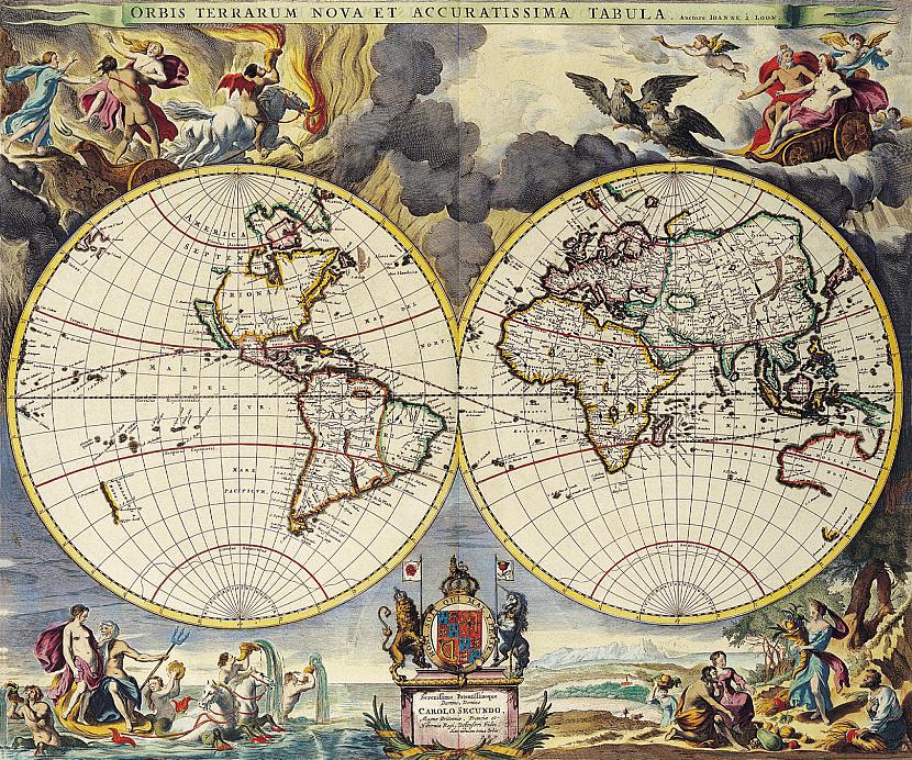 Antique Maps of the... Autors: Werkis2 Senas pasaules kartes