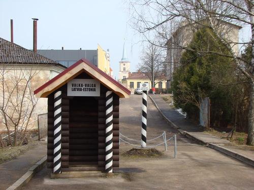 Robežpārejas punkts pavisam... Autors: Harlemshake19 Valka/Valga