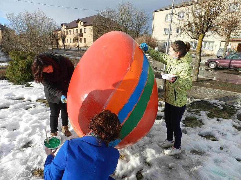 Vēljoprojām pielabojam Autors: rezidents Brocēnu brīvprātīgie jaunieši