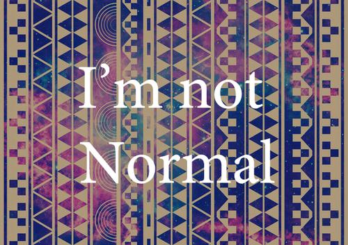 what is normalnormal is but a... Autors: Fosilija Nīlzirga šeit nav.. šeit tikai ir vienradži ;DD