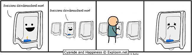  Autors: Bigmaneds Cyanide & Happiness Latviski