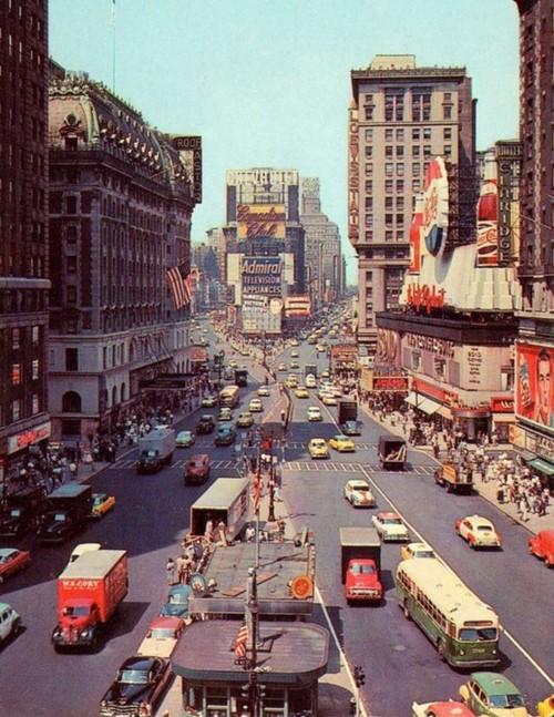 Ņujorka 1955 gadā Autors: Tontolis Vēsturiskas bildes