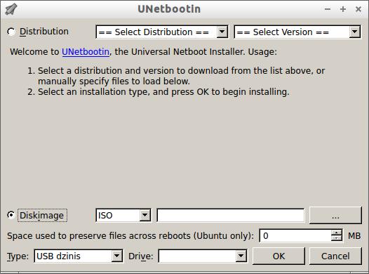 4 solis Programmas dialogā... Autors: arvislacis Linux .iso attēla ierakstīšana zibatmiņā ar UNetbootin