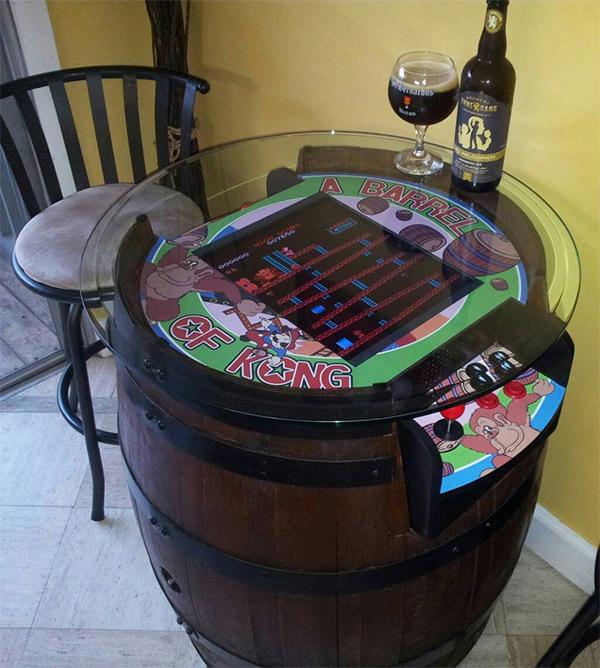  Autors: lucifers Kā uztaisīt barrel of kong Spēļu automātu
