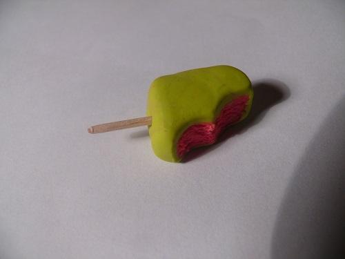 Laima saldējums ar zemeņu... Autors: Anchaaa Polymer clay charms