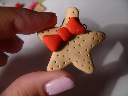 Cepums zvaigznes formā ar... Autors: Anchaaa Polymer clay charms