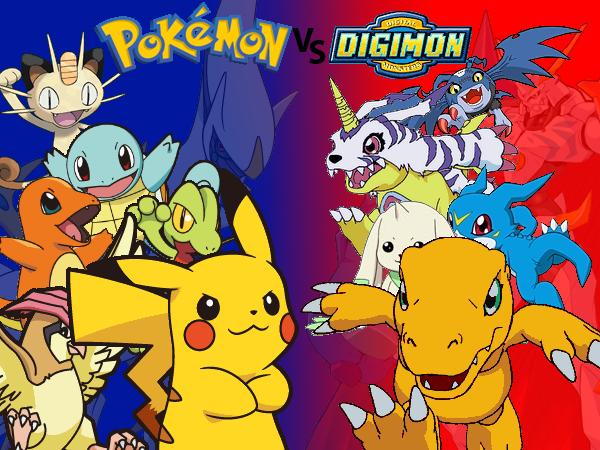  Autors: Čaliz Pokemons pret Digimonu " Fight "