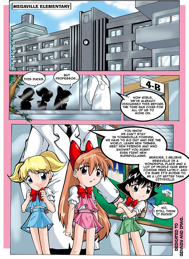 Powerpuff Girl Doujinshi - 1 Daļa