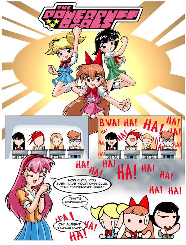  Autors: Sortmegusta Powerpuff Girl Doujinshi - 1 Daļa