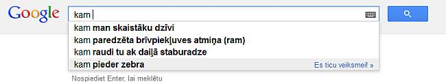 nu kam pieder zebra Autors: MisisSermulite Latviešu dīvainie meklējumi google.lv