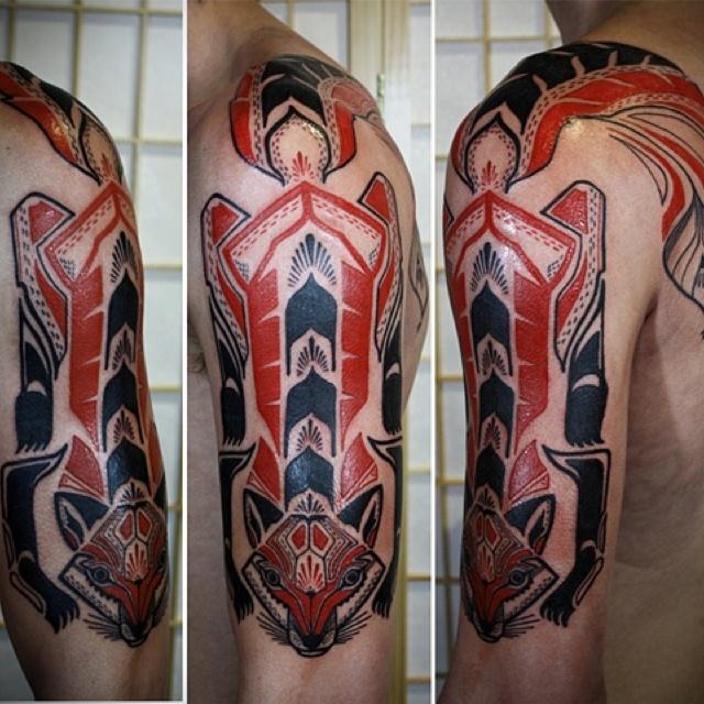  Autors: chokeONsmoke tattoos by David Hale. Part 2.