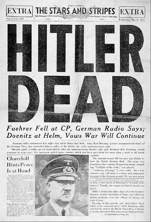 Ādolfs Hitlers1945 gads ndash... Autors: Budzisss Viņi atņēma sev dzīvību ( II daļa)